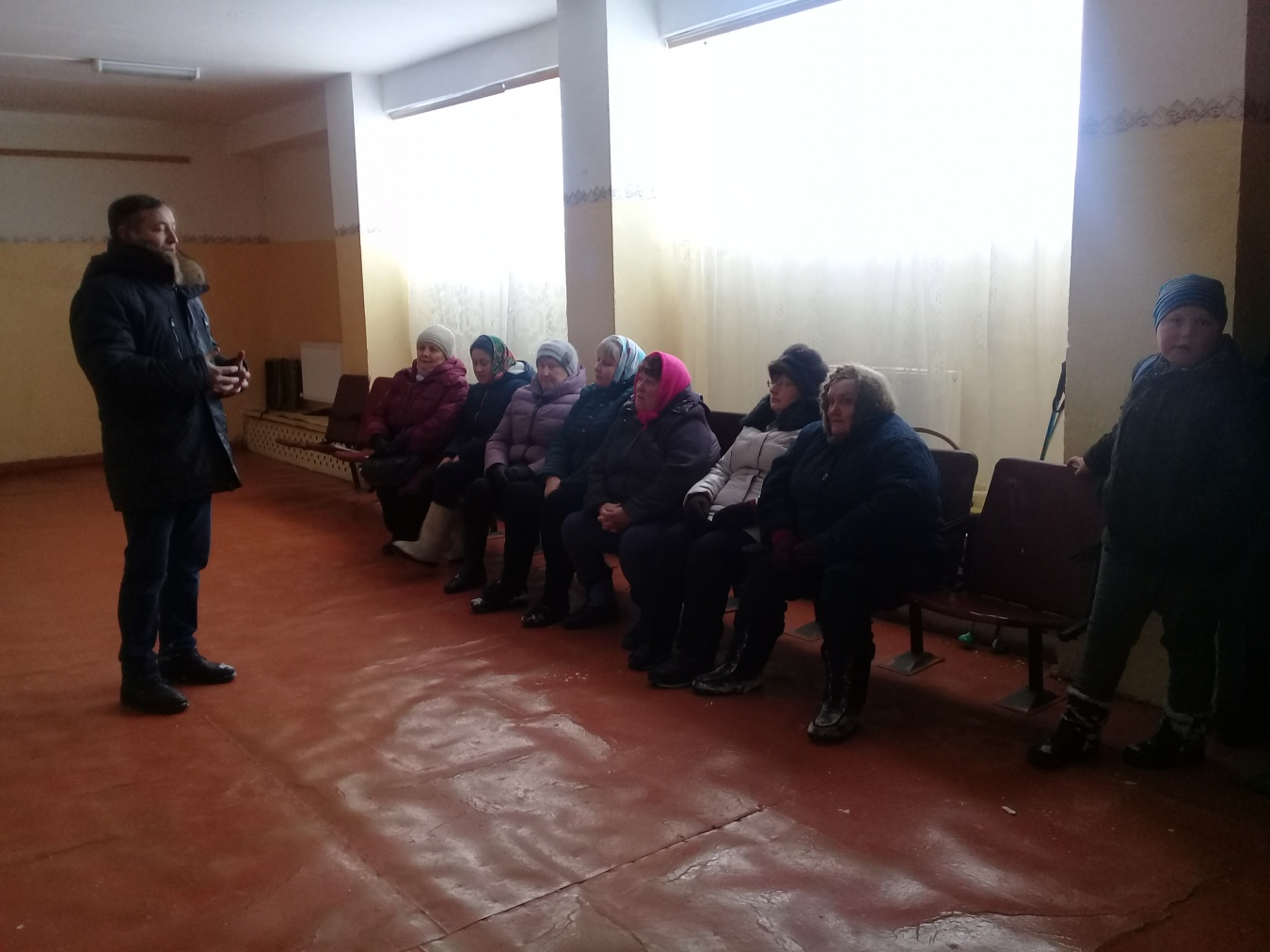 Встреча с жителями с. Суханово по вопросу отсыпки дороги щебнем в рамках проекта "Народный бюджет-2020"
