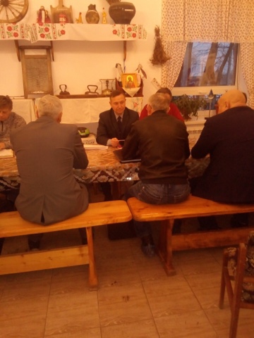 Встреча главы администрации МО Епифанское Кимовского района Лаврова В. А. с жителями п. Епифань