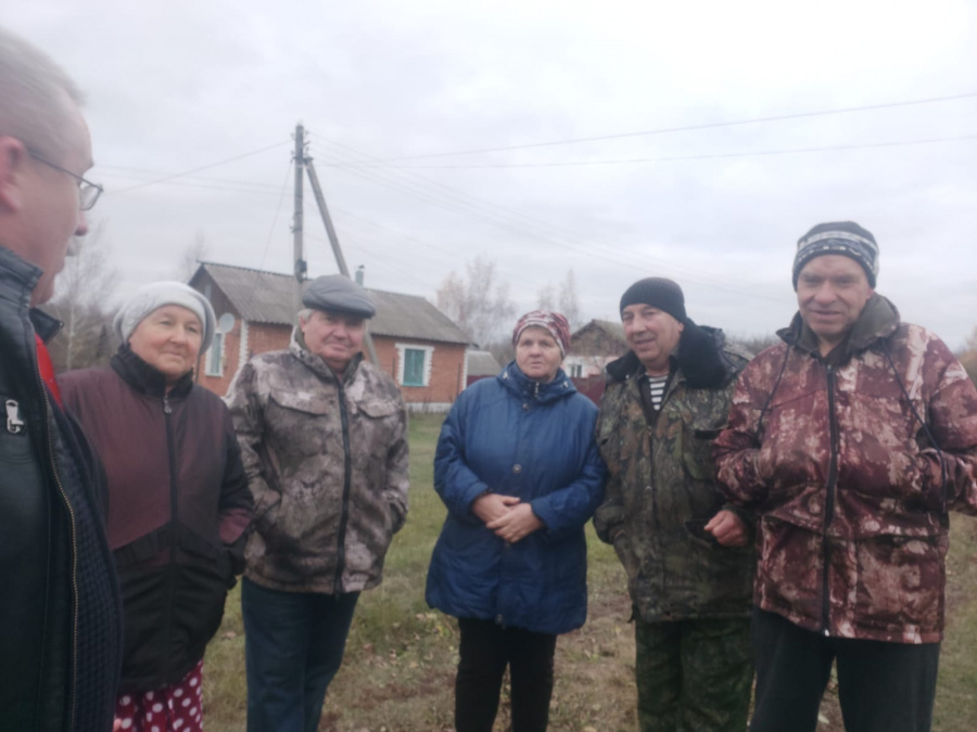 25 октября 2023 года состоялась встреча жителей д.Павловка с главой администрации 