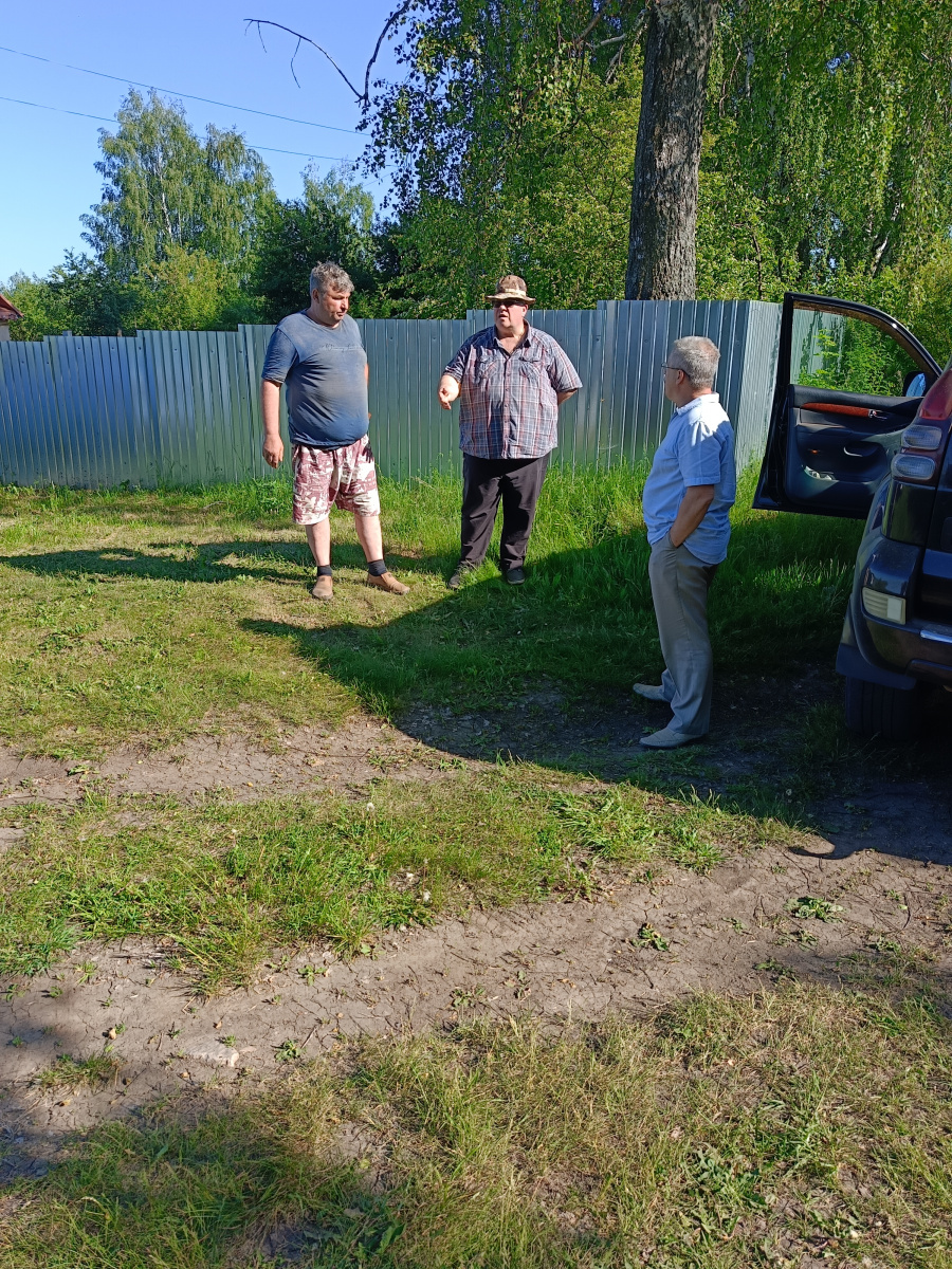 29.05.2024 в д.Казановка состоялся сход жителей с Карповым С.А.по вопросу реализации проекта "Народный бюджет".