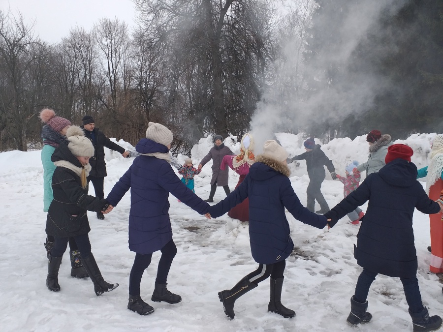 10/03/2019 Проводы зимы в д. Молчаново Кимовского района