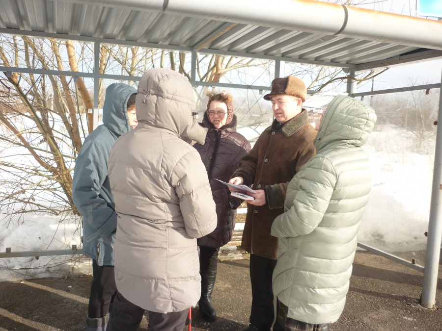 26/03/2019 встреча главы администрации МО Епифанское Лаврова В. А. с жителями с. Себино Кимовского района