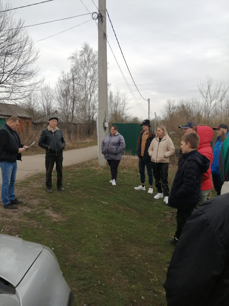 13.04.2023 в д. Федосовка состоялся сход жителей для ознакомления с правилами пожарной безопасности и проведения инструктажа