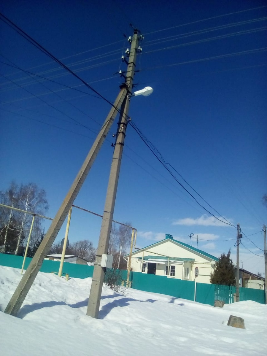 12/03/2019 ремонт уличного освещения в д. Муравлянка в рамках проекта "Народный бюджет-2018"