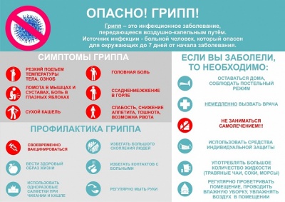 ОПАСНО! ГРИПП!