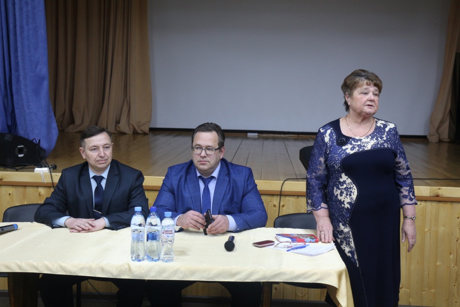 Состоялся отчет главы АМО Епифанское Кимовского района Лаврова Валерия Анатольевича  