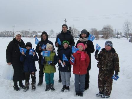 07/02/2019 проведение региональной акции "Зимний день дворового спорта"в с. Суханово Кимовского района