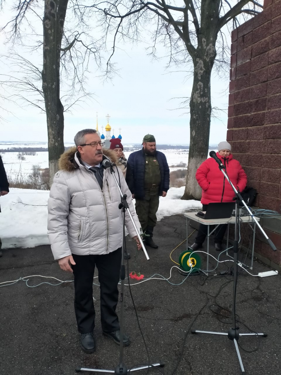 митинг посвященный празднованию дня защитника отечества
