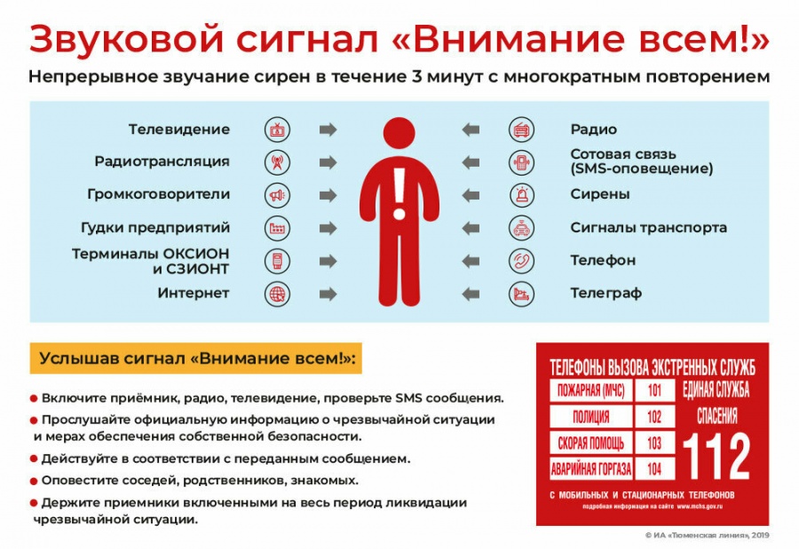Звуковой сигнал "Внимание всем!"