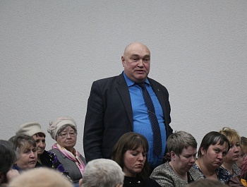 Состоялся отчет главы АМО Епифанское Кимовского района Лаврова Валерия Анатольевича  