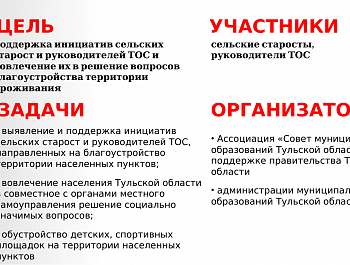 «Конкурс инициативных проектов сельских старост и руководителей ТОС»