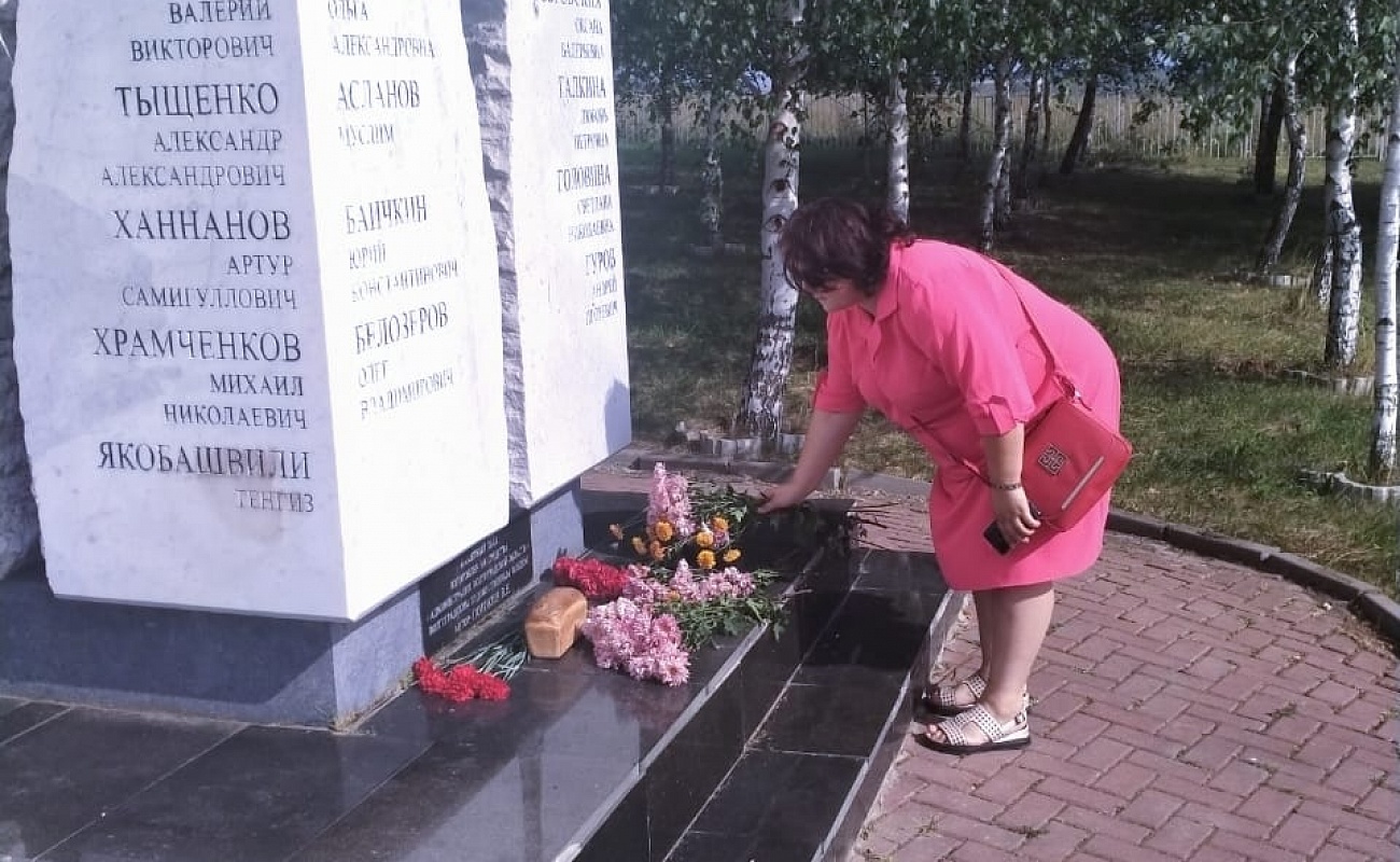 Памятник жертвам авиакатастрофы 6 декабря 1997 г..